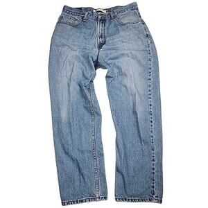 Levis Mens Vintage 550 Denim Jeans Light Wash Relaxed Fit 34x29